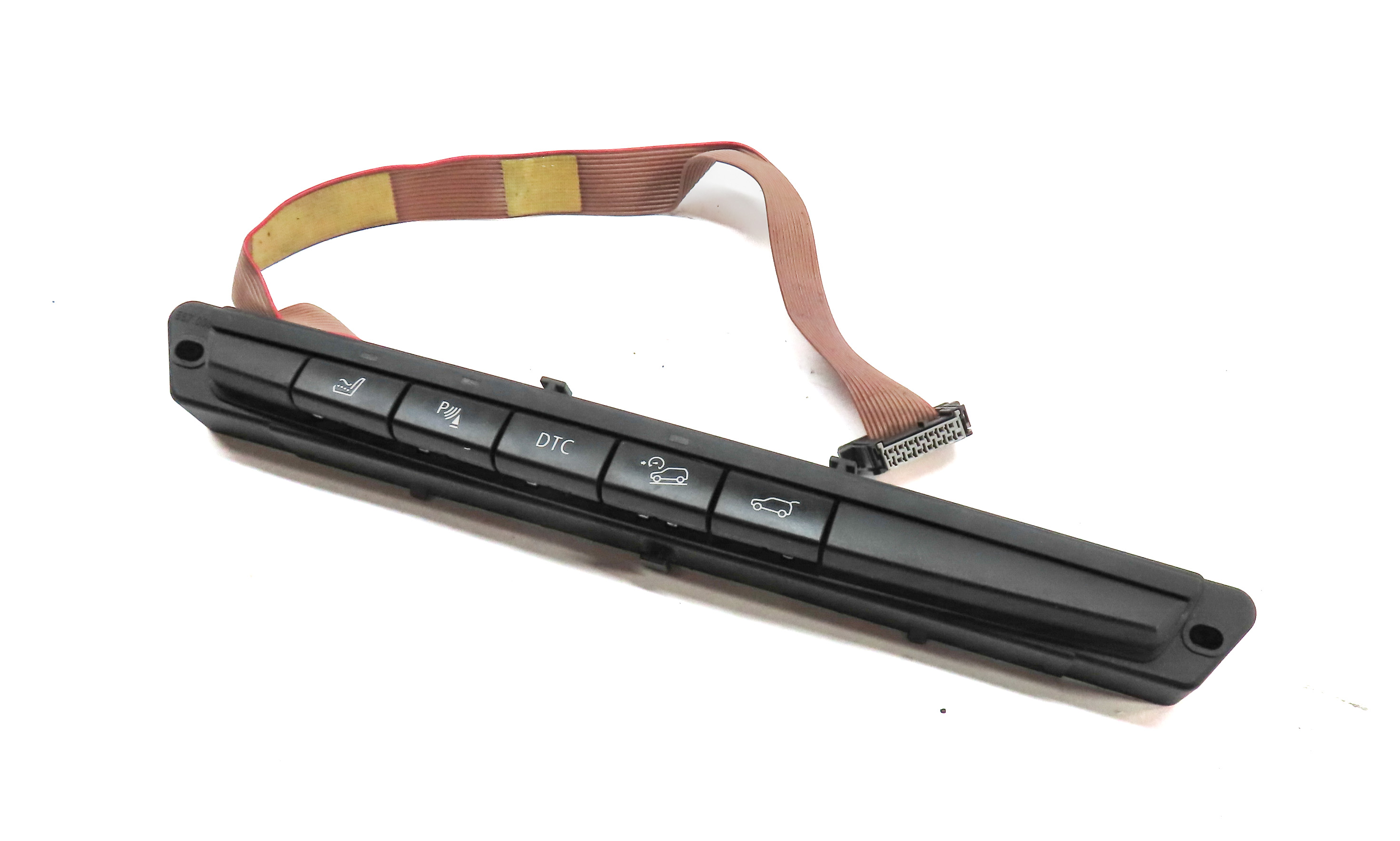09 BMW X6 E71 PARK ASSIST HILL DESCENT TRACTION HEATED SEAT TRUNK RELEASE SWITCH — exact item pictured